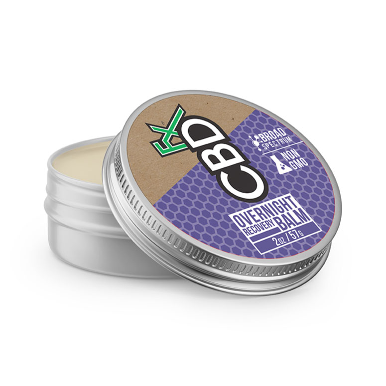 CBDfx CBD Overnight Recovery Balm