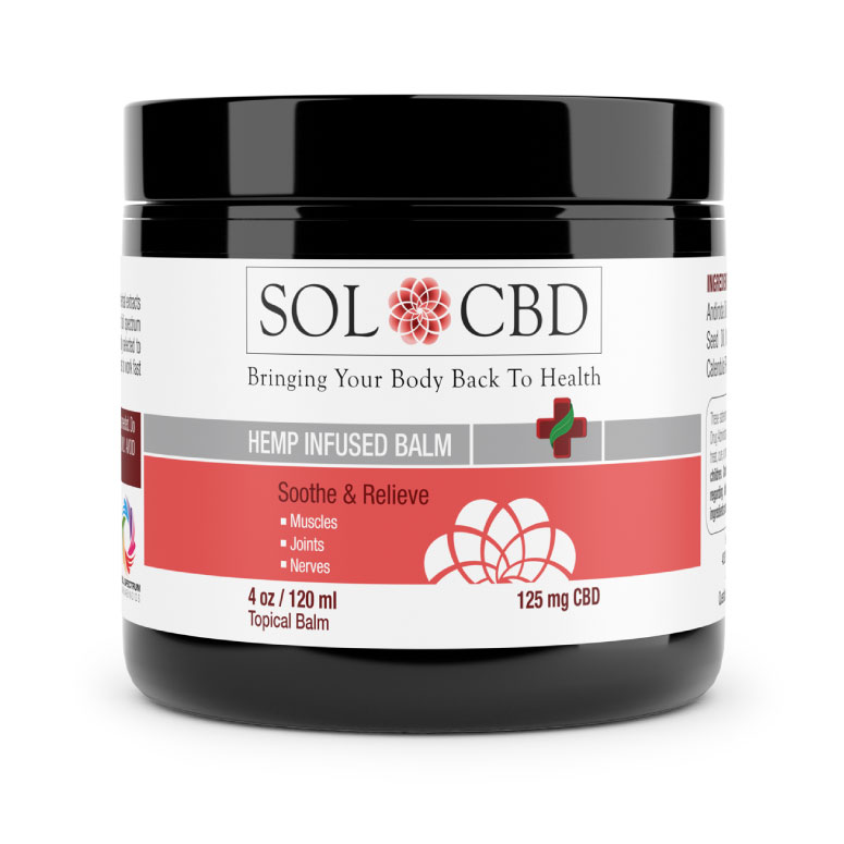 SolCBD Infused Herbal Balm