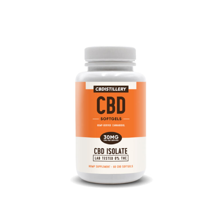 CBDistillery Relief and Relax Full-Spectrum CBD Softgels