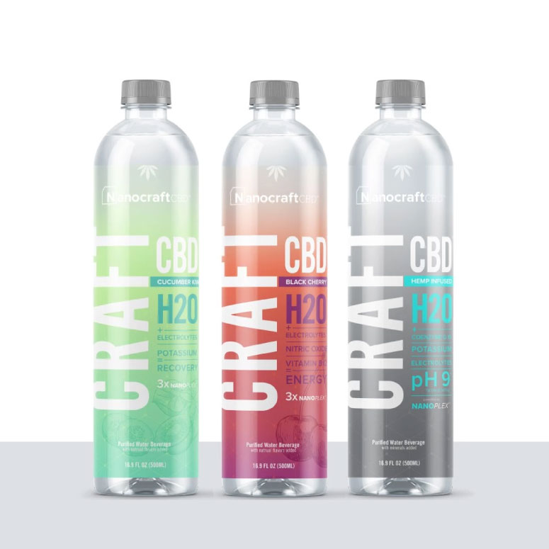 Nanocraft “Craft H2O” CBD Water 