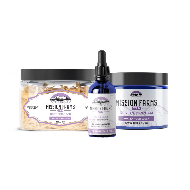 Mission Farms: Rest CBD﻿ Oil Bundle﻿