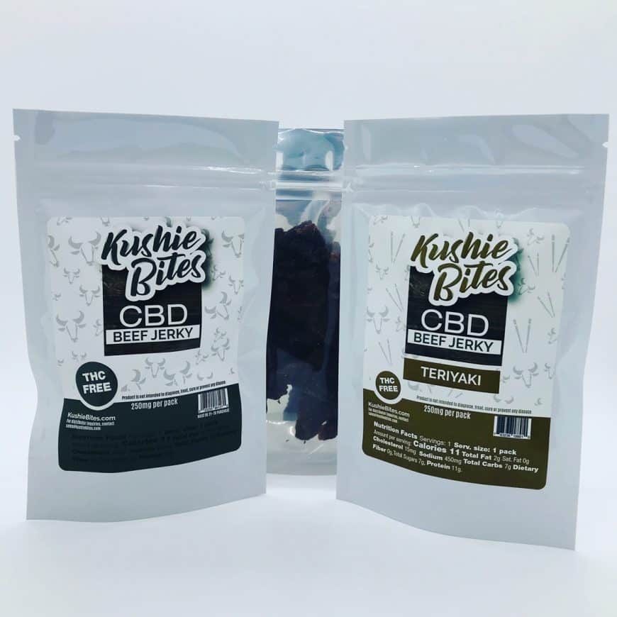 kushie bites cbd jerky