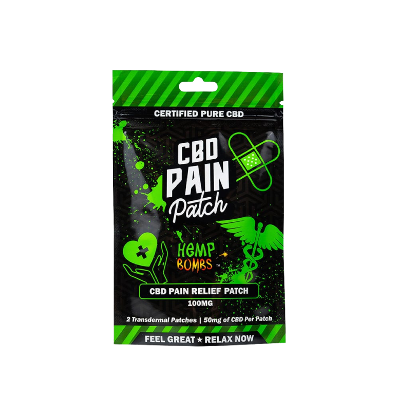 Hemp Bombs Two-Count CBD Pain Patch