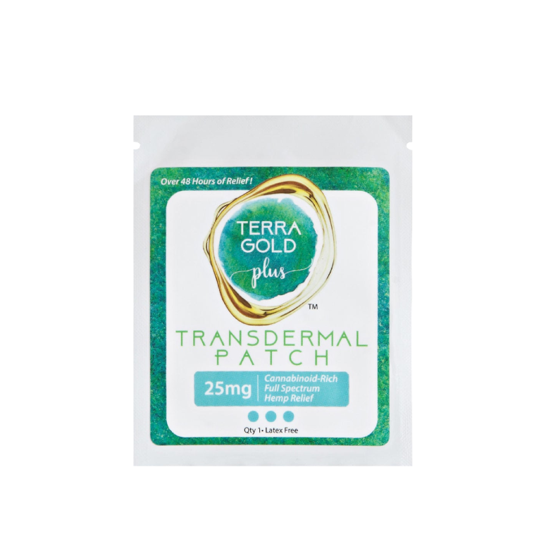 TerraGold Plus Transdermal Hemp Relief Patch