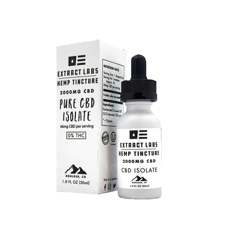 Extract Labs Pure CBD Isolate Tincture