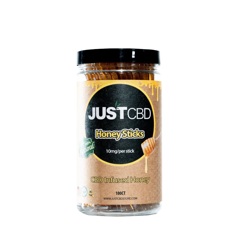 Just CBD Pink Lemonade Honey Sticks