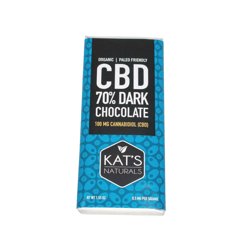 Kat’s Naturals Activated Hemp Dark Chocolate