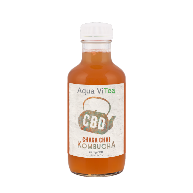 Aqua Vitea Changa Chai CBD Kombucha