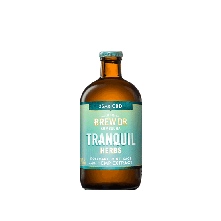 Brew Doctor Tranquil Berries CBD Kombucha