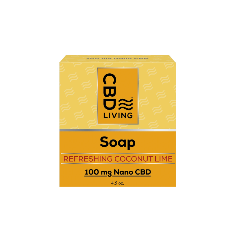 CBD Living Refreshing Coconut Lime CBD Soap