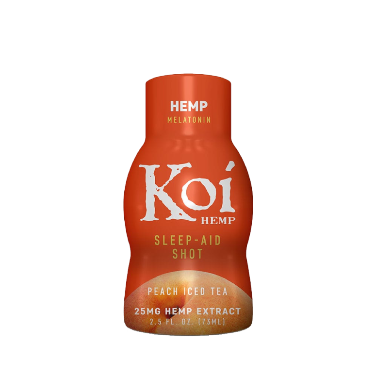 Koi Peach Iced Tea CBD Wellness Shot