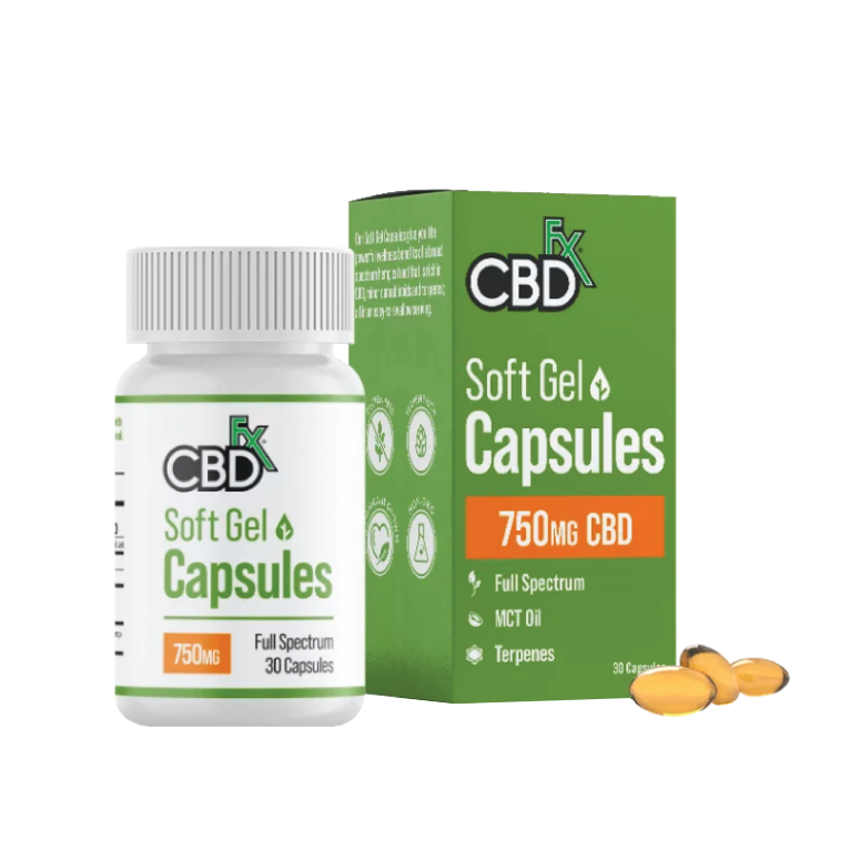 CBDfx CBD Gel Capsules