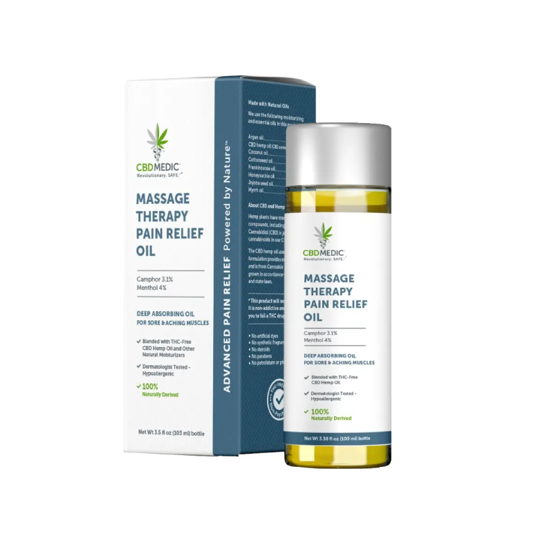 Charlotte's Web CBD Medic Massage Therapy Pain Relief Oil