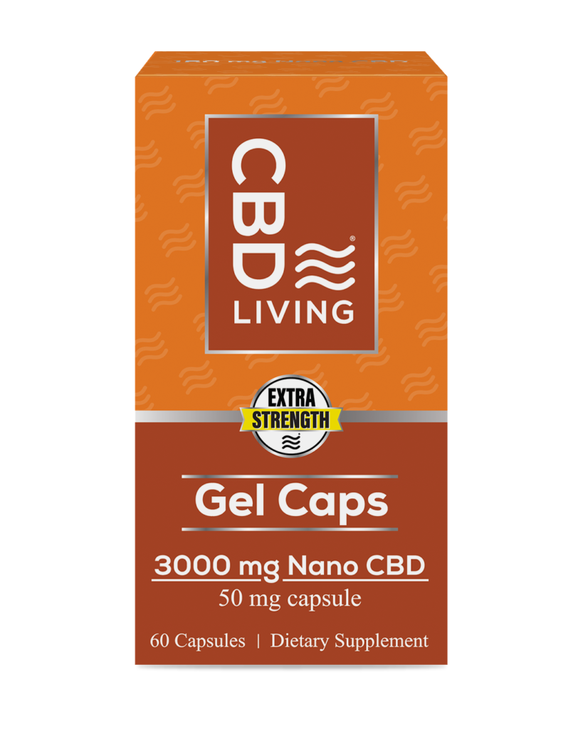 CBD Living CBD Gel Capsules