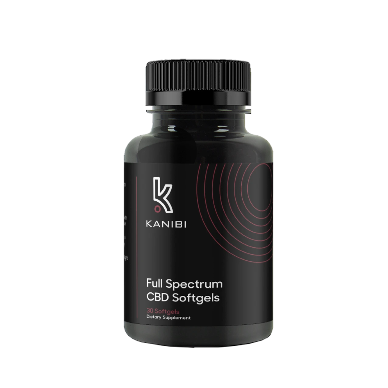 Kanibi Full-Spectrum CBD Softgels