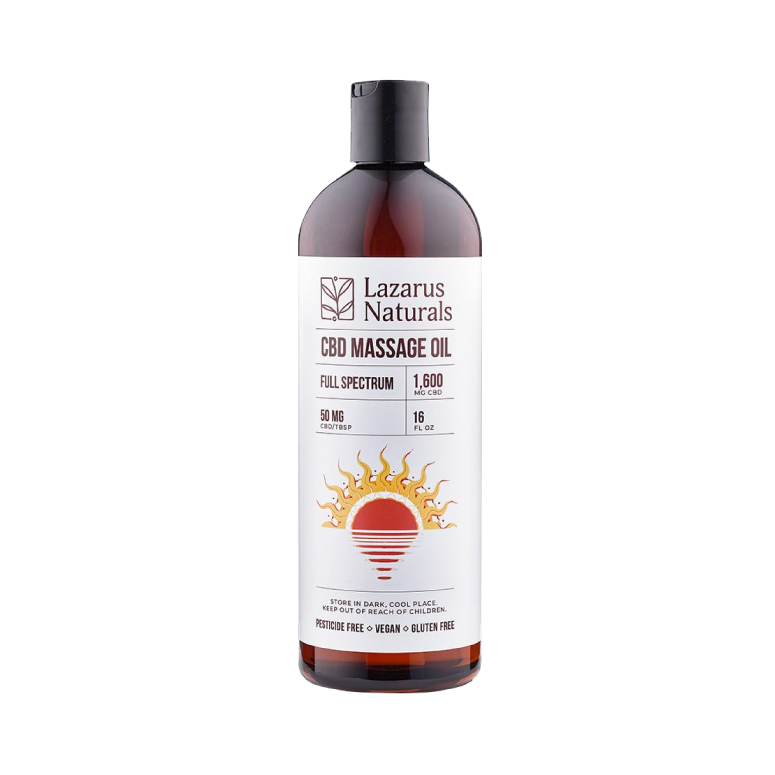 Lazarus Naturals CBD Massage Oil