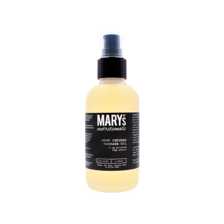 Mary's Nutritionals Hemp-Infused Massage Oil