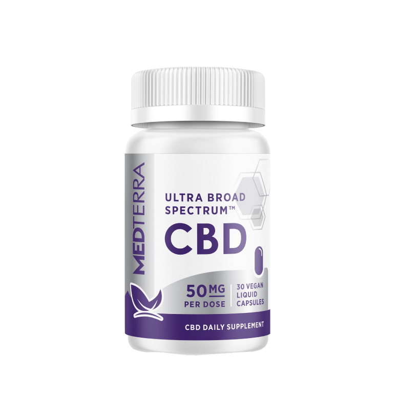 Medterra Ultra Broad-Spectrum Liquid CBD Capsules