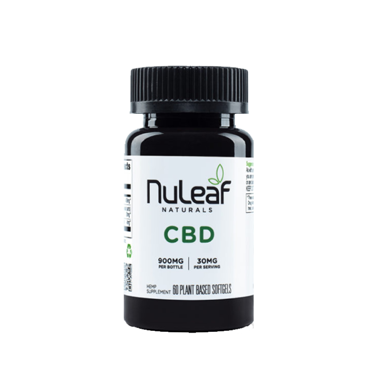 NuLeaf Naturals Full-Spectrum Hemp CBD Capsules